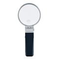 YJ7128F-90A LED sammenleggbar håndholdt lupe med to linser - 2X og 5X