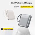 YM-1410 20000mAh mini-powerbank med 22.5W hurtiglading - Anløpning