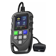 YM119 OBD2-skanner / leser for motorfeilkoder - svart