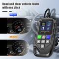 YM119 OBD2-skanner / leser for motorfeilkoder - svart