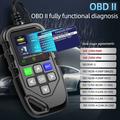YM119 OBD2-skanner / leser for motorfeilkoder - svart