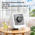 YS-G7 USB-ladbar bordvifte med 8 hastigheter - hvit