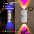 YSJ-008A RGB smart nattlampe med bevegelsessensor - hvit