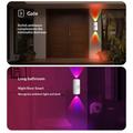 YSJ-008A RGB smart nattlampe med bevegelsessensor - hvit