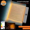 YSJ-019 Plus LED-nattlampe i klart akryl - Type-C-lading - Hvit