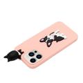 3D Cartoon iPhone 14 Pro Max TPU-deksel - Hund