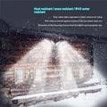 YY-22226 LED-solcellelampe med 4 lyshoder og PIR-bevegelsessensor - 800 lumen