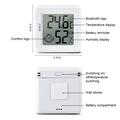 YZ6045 Smilefjes-ikon Elektronisk digitalt termohygrometer Smart Bluetooth-termometer Temperatur- og fuktighetsmåler