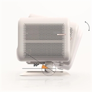 Yaber L2 Plus Full-HD-projektor med JBL-lyd og Smart OS - Beige