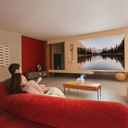 Yaber L2 Plus Full-HD-projektor med JBL-lyd og Smart OS - Beige