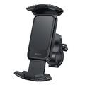 Yesido C249 telefonholder for motorsykkel og sykkel med dobbeltfeste - 4.7-7" - svart
