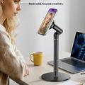Yesido C303 360° roterende, justerbar magnetisk telefonholder til skrivebordet - svart