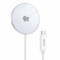 Yesido DS41 Qi 2.2 25W magnetisk trådløs lader – hvit