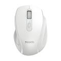 Yesido KB45 2.4G 6-knapps trådløs lydløs mus - hvit
