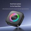 Yesido KM33 AI Box Android CarPlay-adapter - svart