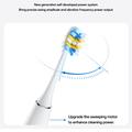 Yesido MG24 Sonic elektrisk tannbørste med 5 rengjøringsmoduser - Hvit