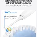 Yesido MG24 Sonic elektrisk tannbørste med 5 rengjøringsmoduser - Hvit