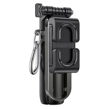 Yesido SF29 Mini Bluetooth Selfie Stick / stativ med fjernkontroll - svart
