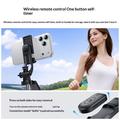 Yesido SF34 Selfiestang med stativ - 174cm, uttrekkbar/Bluetooth-fjernkontroll - 1/4" - svart