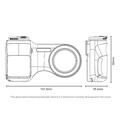 Yesido SF39 MagSafe-kamerafeste for mobiltelefon med Bluetooth-fjernkontroll
