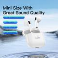 Yesido TWS17 Super Mini True Wireless-øretelefoner - hvite