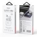 Yesido TWS17 Super Mini True Wireless-øretelefoner - hvite