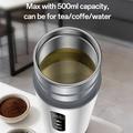 Yesido VC20 500ml elektrisk varmekopp til bil - hvit