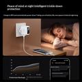 Yesido YC114 140W GaN-lader - 2x USB-C, USB-A, TFT-skjerm - hvit