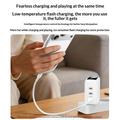 Yesido YC114 140W GaN-lader - 2x USB-C, USB-A, TFT-skjerm - hvit