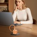 Yesido YC117 60W USB-C GaN-lader med USB-C-kabel – oransje
