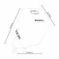 Yesido YC117 60W USB-C GaN-lader med USB-C-kabel – hvit