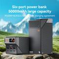 Yesido YP63 6-ports powerbank 50000mAh - svart