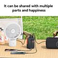 Yesido YP63 6-ports powerbank 50000mAh - svart