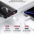 Yesido YP92 Ultratynn powerbank 5000 mAh - 22,5 W - Svart