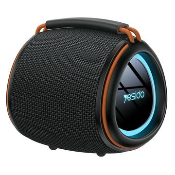 Yesido YSW40 bærbar Bluetooth-høyttaler med subwoofer 8W - svart