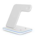 Z5 3-i-1 trådløs ladestasjon på 15W - iPhone/Android/Apple Watch/AirPods - hvit