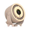 Z6 2-i-1 kjølevifte for skrivebord med luftfukterfunksjon - USB-oppladbar - beige