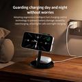 ZJ05 3-i-1 Qi 2.2 magnetisk trådløs lader 25W - svart