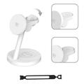 ZJ05 3-i-1 Qi 2.2 magnetisk trådløs lader 25W