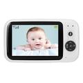 ZR303B babyalarm med 3.2" LCD-skjerm, toveis lyd og temperaturvarsel
