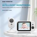 ZR303B babyalarm med 3.2" LCD-skjerm, toveis lyd og temperaturvarsel