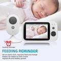ZR303B babyalarm med 3.2" LCD-skjerm, toveis lyd og temperaturvarsel