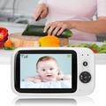 ZR303B babyalarm med 3.2" LCD-skjerm, toveis lyd og temperaturvarsel