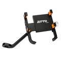 ZTTO Z-85M telefonholder for bakspeilet på motorsykkel i aluminiumslegering Støtsikker telefonholder