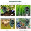ZZ-009 3 i 1 jordtester med PH-/lys-/fuktsyretester for Bonsai Tree Garden Care Farm
