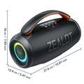 Zealot P11 50W bærbar Bluetooth-høyttaler - grå