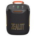 Zealot S122 bærbar Bluetooth-høyttaler med subwoofer - 25W - svart