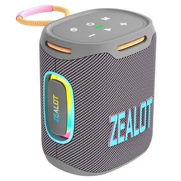 Zealot S122 bærbar Bluetooth-høyttaler med subwoofer - 25W - grå