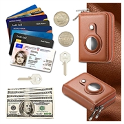 Glidelåslommebok Apple AirTag 1/2 Holder RFID