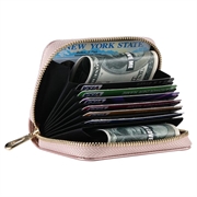 Glidelåslommebok Apple AirTag 1/2 Holder RFID - Rosa